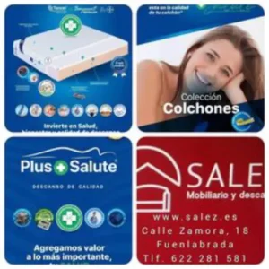 Distribuidor oficial colchones plus-salute