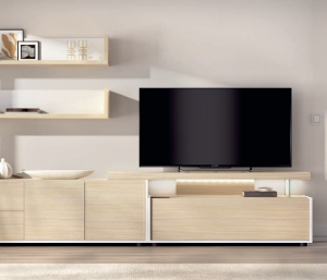 mueble moderno de salón Duo 05 ideal para salones actuales